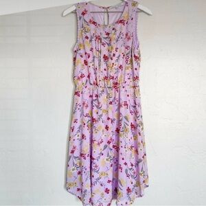 Collective Concepts lilac floral summer or spring dress